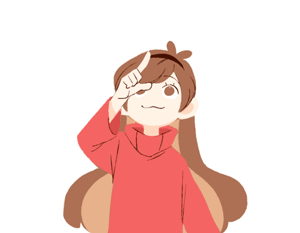 Gif animé coeur Titi